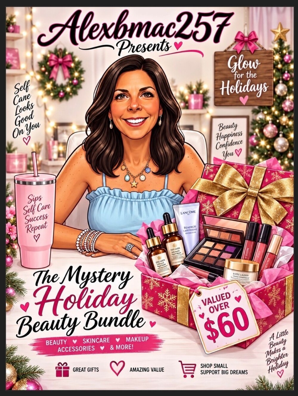 Mystery Holiday Beauty Bundle - P Valued Over $60
